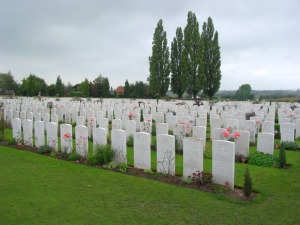 Kriegsgräber in Flandern