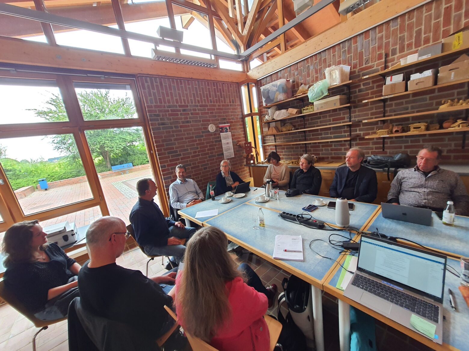 Besuch des Arbeitskreises Kultur im Ziegeleimuseum Lage