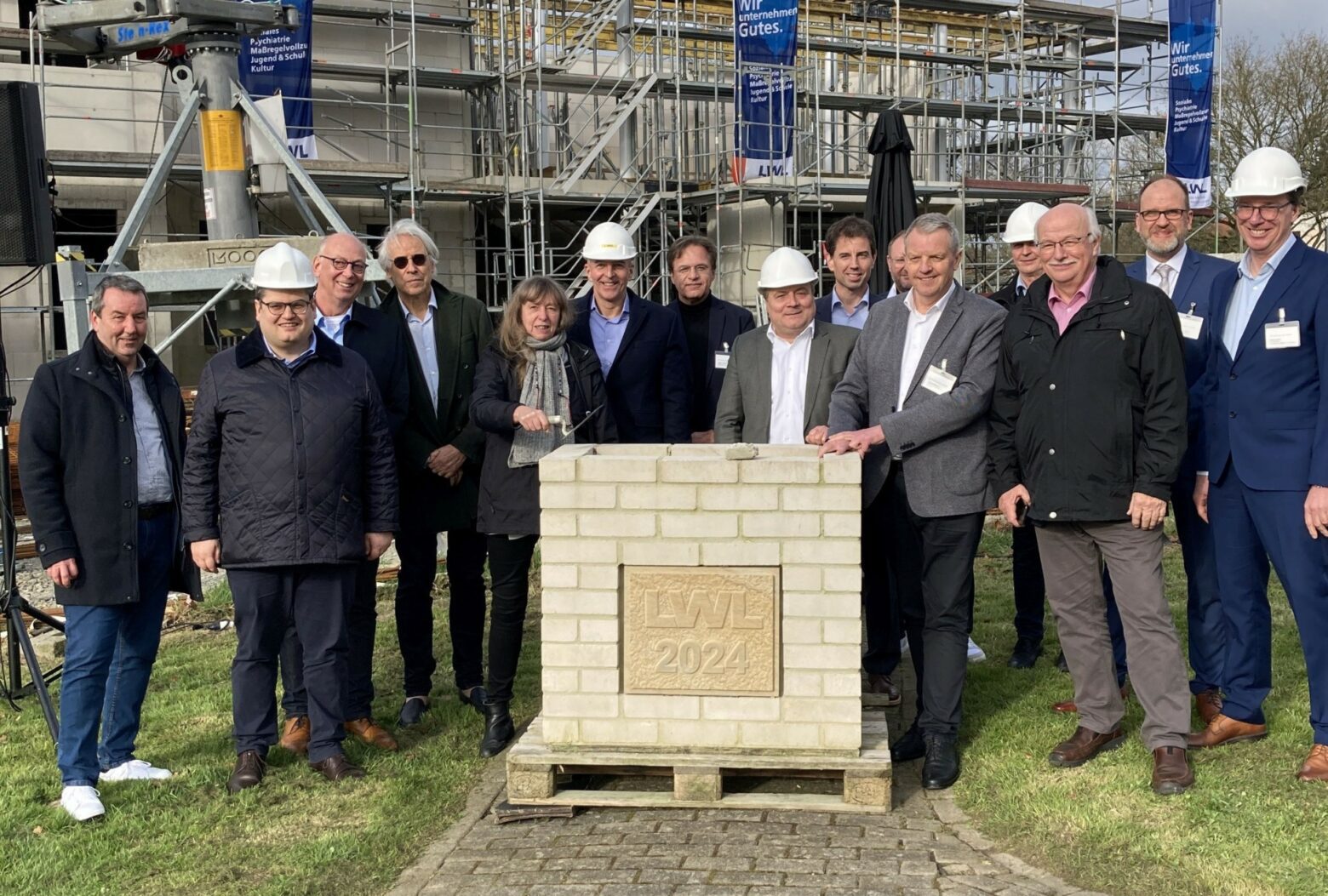 Grundsteinlegung der LWL-Akademie in Lippstadt