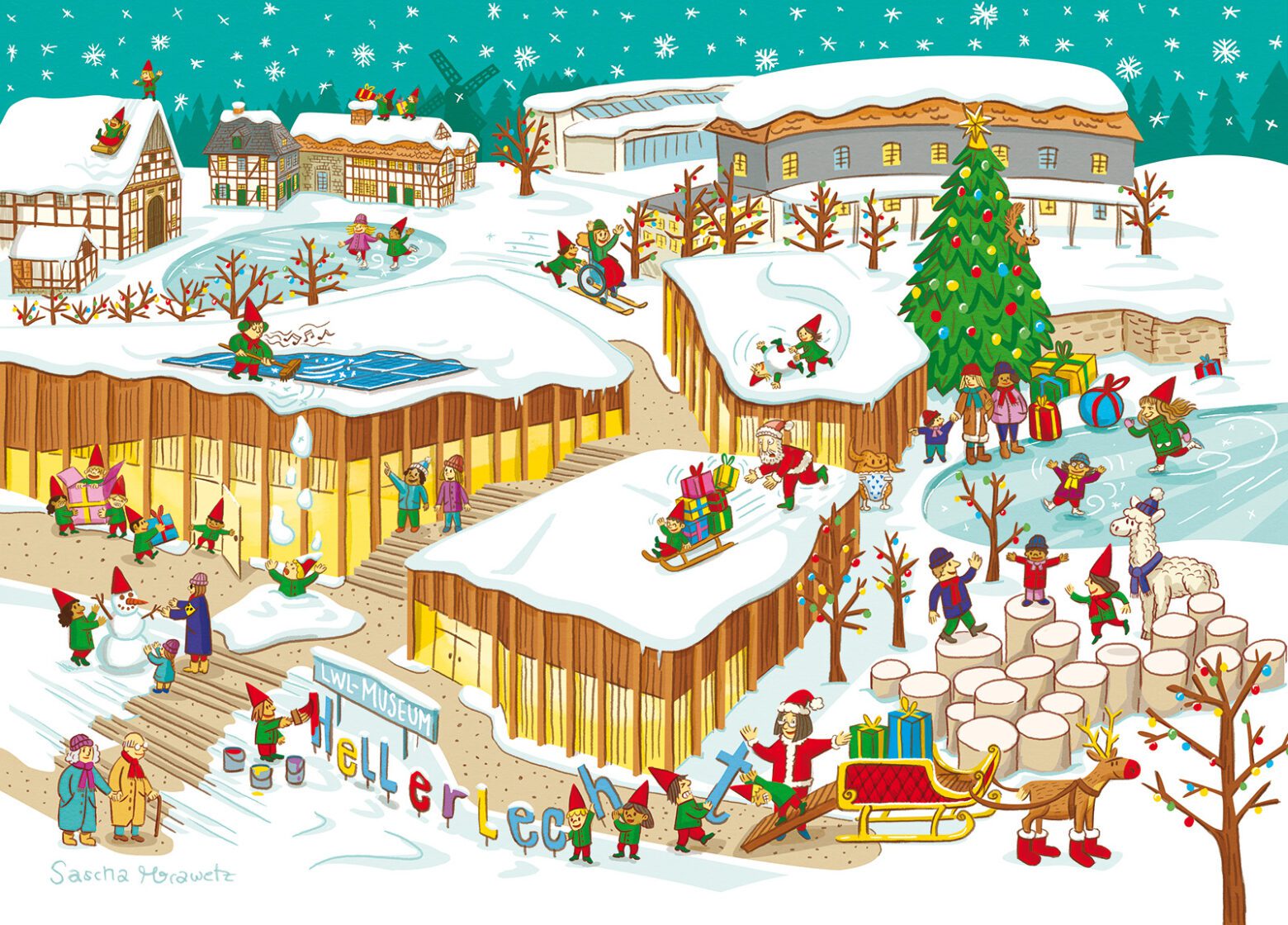 Weihnachtsgrüße aus der GRÜNEN LWL-Fraktion 🎄✨