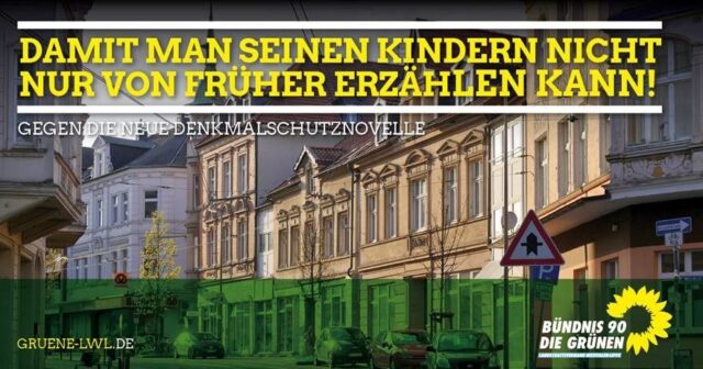 NRW-Denkmalschutznovelle verletzt Staatsziel