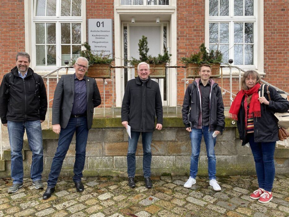 GRÜNER Besuch in nachhaltiger LWL-Klinik